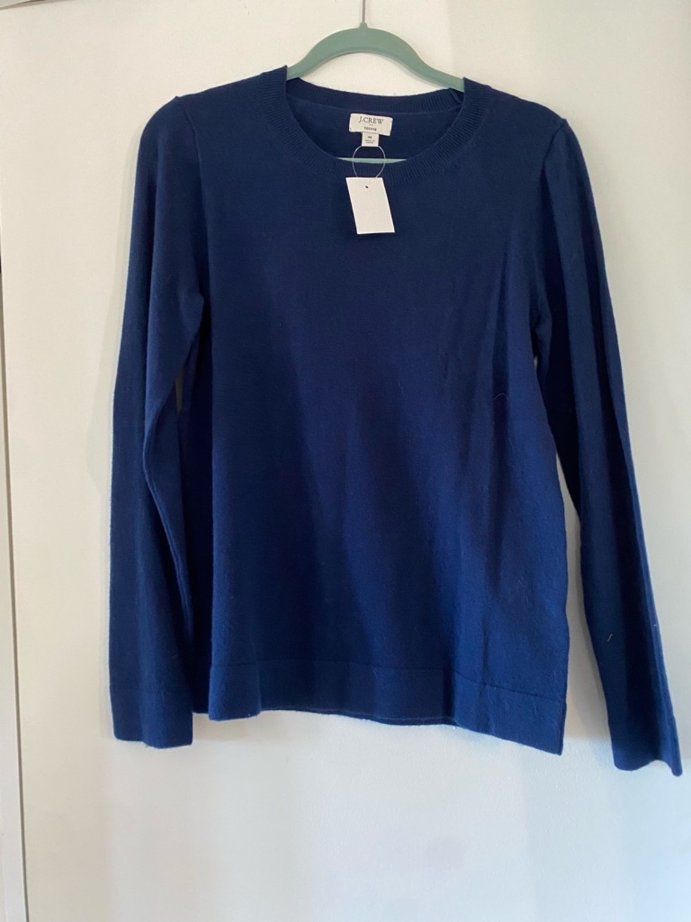J.Crew Classic Crewneck Sweater in Navy NWT